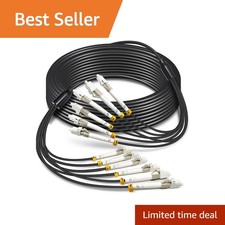 30ft (10m) 6 Core YUTIANHOME OM3 Multimode Industrial Armored Fiber Cable picture