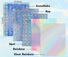 Lot Variety Patterns - Koala Holographic Vinyl Sticker Paper for Inkjet Laser picture