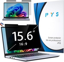 15.6 Inch Magnetic Privacy Screen Filter 16:9 - Removable Laptop Shield, Anti-Gl picture