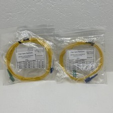LC/APC - LC/APC Fiber Patch Cable Jumper 2 & 3 meter duplex singlemode. Qty 2 picture