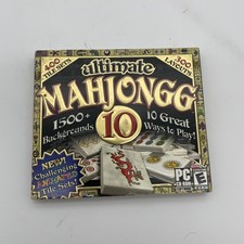 Ultimate Mahjongg 10 (PC CD-ROM, 2004, 400 Tile Sets w/ 1500+ Backgrounds) picture