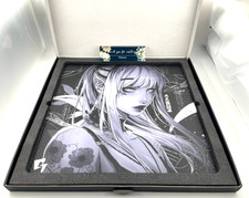 GLSSWRKS Kazemi Premium Glass Mouse Pad Dark 500x500 Japan Limited Edition Mint picture