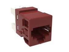 Commscope UniPrise 760237784 Cat6 RJ45 Jack UNJ600-RD RED New Sealed picture