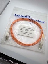 Amphenol LC-LC Duplex Multimode Fiber Optic Patch Cable 62.5/125 OM1 - 3m (10ft) picture