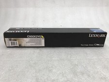 New Genuine OEM Sealed Lexmark C950X2YG Extra High Yield Yellow Toner Cartridge picture