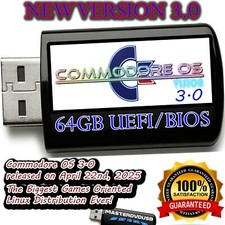 Commodore OS Vision 3.0 USB Bootable Installer The Ultimate Gaming Linux OS picture
