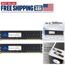 Timetec 16GB Kit (2x8GB) DDR3L DDR3 1600MHz PC3L-12800 Desktop RAM Non-ECC UDIMM picture