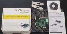 StarTech 2 Port Native PCI Express RS232 Serial Adapter Card with 16950 UART picture