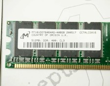 Micron RAM 512MB PC3200 mt16vddt6464ag-40bgb picture