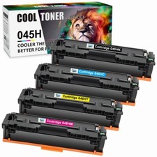 4PK 045H Toner Cartridge Set For Canon Color imageCLASS MF634Cdw MF632Cdw LBP612 picture