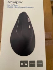 Kensington Pro Fit Ergo MY630 EQ Rechargeable Mouse Right- Brand New picture