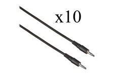 10x NEW Comprehensive MPS-MPS-6ST General Purpose Stereo Mini Audio Cable 6Ft picture