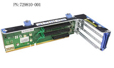 777283-001 HP ProLiant DL380 Gen9 Secondary PCIe Riser Kit 768343-001 729810-001 picture
