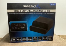 Sabrent DS-RICA Black USB 3.0 Universal Docking Station For Tablets And Laptops picture
