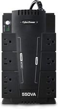 CyberPower CP550SLG/CP550HGa Standby UPS w/BATTERY BACKUP W/SURGE PROTECTOR(NOB) picture