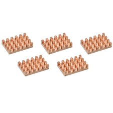 5Pack Heatsink Kit Pure Copper 14x9x3mm for IC MOS with Thermal Pads picture