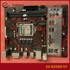 FOR ASUS EX-B250M-V5 LGA 1151 DDR4 32GB DVI Micro ATX Motherboard Test OK picture