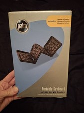 Vintage Palm Portable Folding Keyboard for m100, III, VII Series PDA - Boxed picture