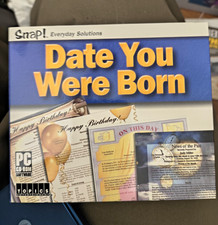 TOPICS Snap Date You Were Born History PC CD-ROM Windows 95-2000 English picture