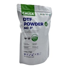CALCA 2.2lbs Coarse, White MC3 TPU DTF Powder Digital Transfer Hot Melt Adhesive picture