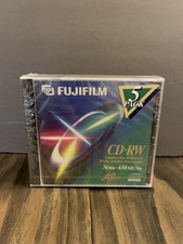 FujiFilm 5-Pack of 74-Minute • 650 MB CD-RW Compact Discs ~ Brand New & Sealed picture