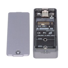 CY USB4 USB3.2 Type-C to M-key M.2 NVME SATA SSD Enclosure 20Gbps 2242 Adapter picture