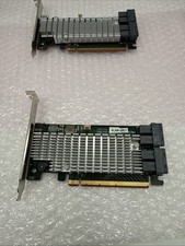 HighPoint SSD7120 4-Port U.2 NVMe RAID Controller 32Gbps PCIe 3.0 x16 Used picture