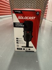 HyperX SoloCast USB Microphone Black, for Streaming, Gaming, and Twitch picture