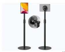 monTEK Anti-Theft Tablet Floor Stand, Frameless Universal Tablet Kiosk with... picture
