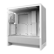 NZXT - H5 Flow 2024 Compact ATX Mid-Tower Airflow PC Case - White picture