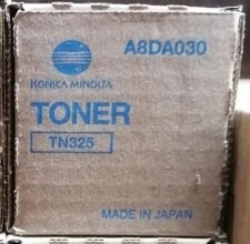 New  3 X Genuine Konica Minolta Bizhub 308 368 Black toner TN-325 TN325 picture