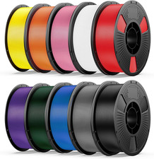 UJOY3D 10Kg PETG 3D Printer Filament Bundle Multicolor, Rapid Strong PETG Filame picture