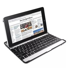 Ultra-thin Aluminum Wireless Keyboard Case Cover For ipad 2/3/4 picture