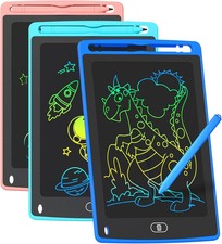 3 Pack LCD Writing Tablet for Kids 8.5 Inch Colorful Doodle Board Drawing Tablet picture