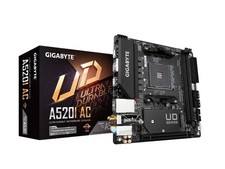 Gigabyte A520I AC AMD Ryzen AM4/MiniITX/Direct 6 Phases Digital PWM with 55A ... picture