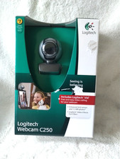 Logitech Webcam C250 960-000348 USB Camera NEW Factory Sealed Vintage 2009 picture