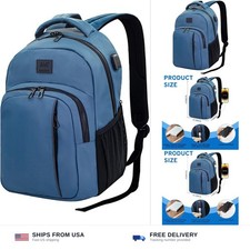 WOLT Laptop Backpack for Men Women for 15.6 Inch and 17 Inch Notebook, Travel... picture