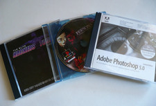 LOT, CD SOFTWARE PERSONA 2 Game Disc, HACKERS TOOLKIT VOL.1, ADOBE PHOTOSHOP 5.0 picture