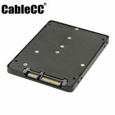 Cablecc B+M Key Socket 2 M.2 NGFF (SATA) SSD to 2.5 SATA Adapter Card Adapter picture