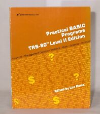 Practical BASIC Programs TRS-80 Level II Edition by Lon Poole 176 Pages 1981 picture