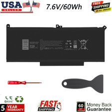 Lot F3YGT DM3WC Battery For Dell Latitude 12 13 14 E7280 E7480 7480 7390 7490  picture