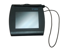 Topaz T-LBK766SE-BHSB-R USB/Serial Signature Pad Complete w/ Stylus | Works picture