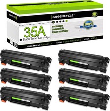 6PK CB435A 35A Toner Cartridge for HP LaserJet Pro P1005 P1006 P1007 P1008 picture