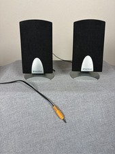 Vintage eMachines SP-30A Multimedia Desktop PC Computer Speakers 2.0 Wired picture