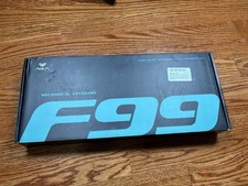 Aula Mechanical Keyboard F99 Grey+White+Dark Grey picture
