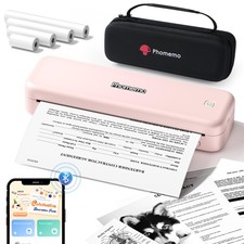 Phomemo Portable Printers Wireless for Travel Upgraded,M834 Bluetooth Thermal... picture