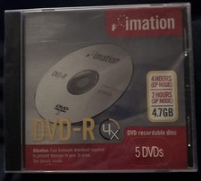 Imation DVD-R for Data 5 DVD Disc Set | New picture