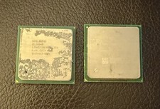 Lot of Two (2)  Intel Celeron CPUs SL68C 1.7GHZ & Sl6VU 2.40GHz For Gold Recover picture