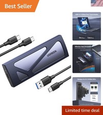 Tool-Free USB C NVMe SSD Enclosure - 10Gbps, 8TB Capacity, Lightweight Design picture