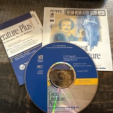 Great Literature Plus For Windows 1993 picture